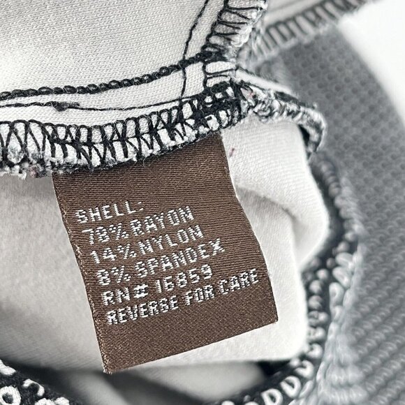 J McLaughlin Catalina Cloth Blue Print Straight Leg Pants Sz 2 - Picture 5 of 7